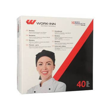 400 "WORK-INN/PS" Bandana schwarz