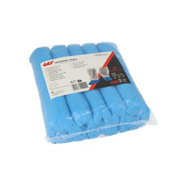 2000 "WORK-INN/PS" Überschuhe CPE blau für Schuhgr. 38-47