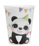 Panda Party 10 Becher Pandabär