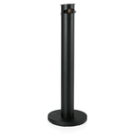 Durchmesser, Höhe 104 cm, Stahl, pulverbeschichtet, schwarz