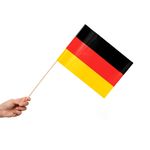 10 Papier Fahnen Deutschland 20 x 30 cm Handfahnen