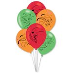 Miraculous Ladybug & Cat Noir 6 Luftballons