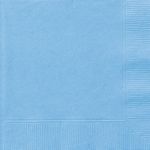 20 grosse Servietten hellblau 33 x 33 cm
