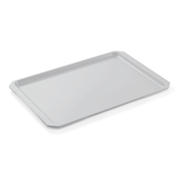 WAS Germany Gastro Systemtablett Tablett lichtgrau stapelbar 46 x 35,5 cm Serviertablett Fiberglasverstärkt