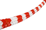 Wabengirlande rot weiss 3,20 m