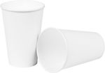 50 Pappbecher, weiß, 0,2l, ca. 230g/m², mit PE-Beschichtung Einweg Becher
