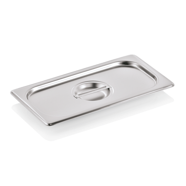 WAS Germany GN Behälter Set mit Deckel Gastronom 1/3, Chromnickelstahl 18/8, 12 tlg.