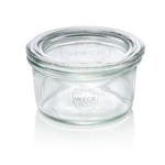 12x Weck Glas Sturzglas mit Deckel Overturn 165 ml