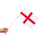 10 Papier Fahnen England Georgskreuz 20 x 30 cm Handfahnen St. George