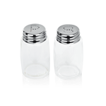 Salz-/ Pfefferstreuer Set aus Glas 7 cm