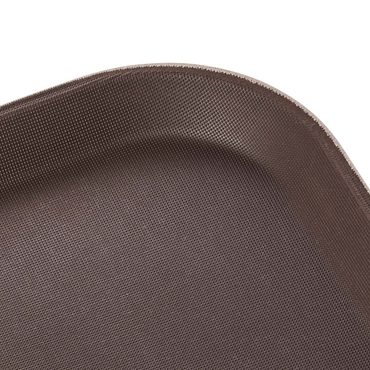 Tablett Gastro schwarz eckig 46 x 35,5 cm rutschhemmend PP