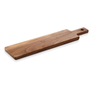 Servierbrett Naturschiefer Akazienholz eckig 53,1 x 12,5 x 1,8 cm