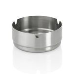 Aschenbecher Ø 8 cm Chromnickelstahl silber