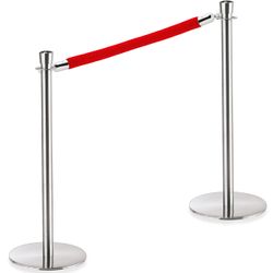 32883-2x-Abgrenzungspfosten-Zylinder---1x-Verbindungstau-1-5-m-rot--silber--Serie-Classic.jpg 32883-2x-Abgrenzungspfosten-Zylinder---1x-Verbindungstau-1-5-m-rot--silber--Serie-Classic.jpg