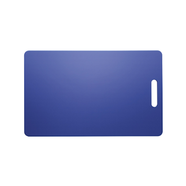 HACCP Schneidbrett mit Griffloch blau 40 x 25 x 1,2 cm