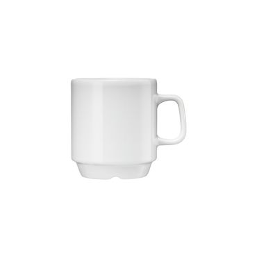 6x Kaffeebecher Serie Kaszub/ Hel, Porzellan 0,2 Liter