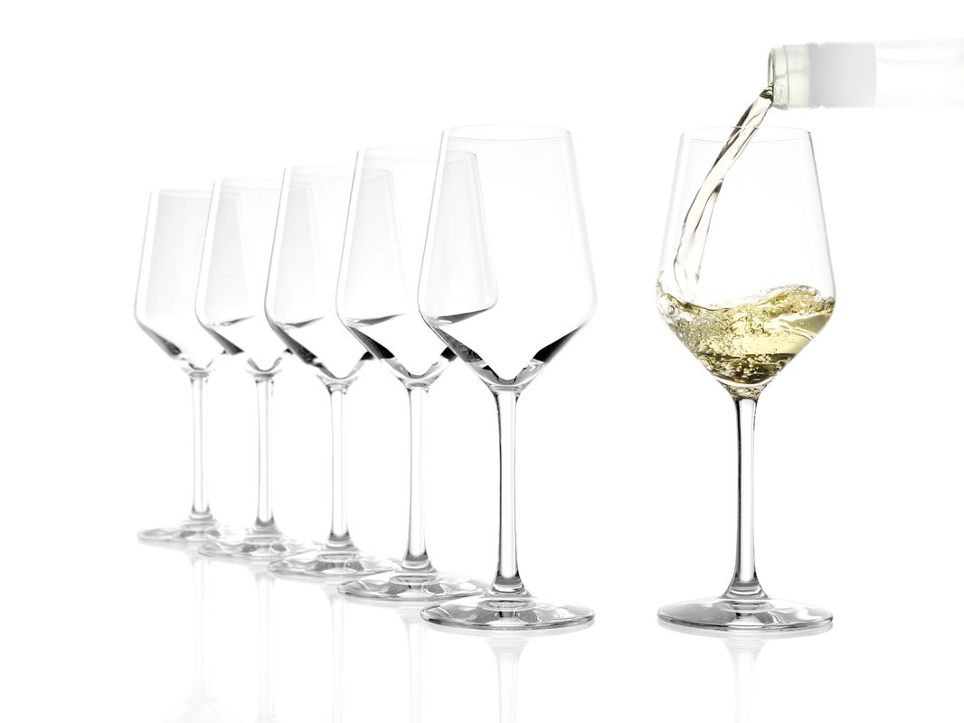 6x Stölzle Lausitz Revolution Weissweinkelch 365 ml Weißweinglas