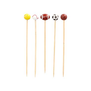 100 Fingerfood - Picker 12,5 cm "Sport"
