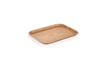 Non-Slip Gastro Tablett Holzoptik skandinavisches Design eckig 45 x 27 x 2 cm