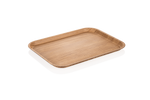 Non-Slip Gastro Tablett Holzoptik skandinavisches Design eckig 46 x 35 x 2,5 cm