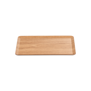 Non-Slip Gastro Tablett Holzoptik skandinavisches Design eckig 28 x 19,5 x 1,5 cm