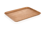 Non-Slip Gastro Tablett Holzoptik skandinavisches Design eckig 59 x 45 x 2,5 cm