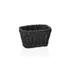 Tischkorb Korb schwarz Gastro 17 x 11 x 9 cm, Polypropylen