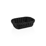 Tischkorb Korb schwarz Gastro 26,5 x 19 x 7 cm, Polypropylen