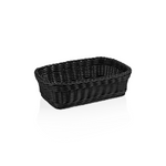 Tischkorb Korb schwarz Gastro 31 x 21 x 9 cm, Polypropylen
