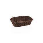 Tischkorb Korb braun Gastro 26,5 x 19 x 7 cm, Polypropylen