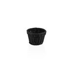 Tischkorb Korb schwarz Gastro rund ø 13 cm, Polypropylen