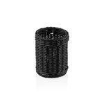 Besteckkorb schwarz Gastro rund ø 12 cm, Polypropylen