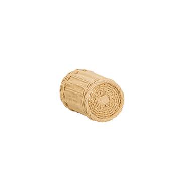 Besteckkorb hellbeige Gastro rund ø 12 cm, Polypropylen