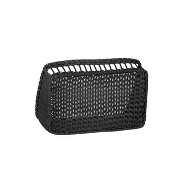 Korb Buffetkorb schwarz Gastro 60 x 40 cm, Polypropylen