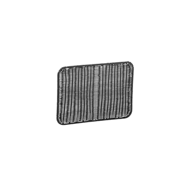 Auslagetablett schwarz Gastro 40 x 30 cm, Polypropylen