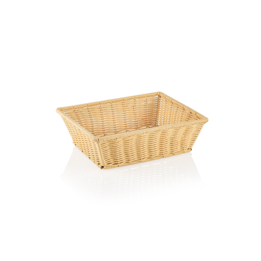 6x GN 1/2 Korb hellbeige Gastro, Polypropylen