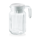 Glas Krug / Karaffe mit Deckel 0,5 l