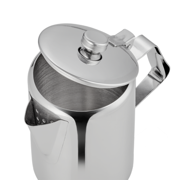 Kaffeekanne hochglanzpoliert 600 ml, Chromnickelstahl