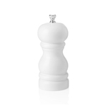 Salzmühle weiß glänzend, 11 cm, Gummibaumholz, Classic Mill