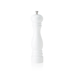 Salzmühle weiß glänzend, 25 cm, Gummibaumholz, Classic Mill