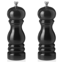 34585-3x-Salzmuehle-und--3x-Pfeffermuehle-schwarz-glaenzend--15-cm--Gummibaumholz--Classic-Mill-6-tlg--Set.jpg 34585-3x-Salzmuehle-und--3x-Pfeffermuehle-schwarz-glaenzend--15-cm--Gummibaumholz--Classic-Mill-6-tlg--Set.jpg