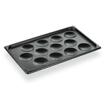 GN Muffinblech 1/1 mit PTFE Antihaftbeschichtung, für 12 Muffins
