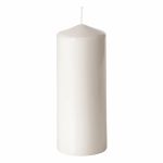 Stumpenkerze ivory 80x200mm