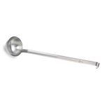Schöpfkelle 42,5 cm, 500 ml, Ø 12 cm, Gastro, Chromnickelstahl silber