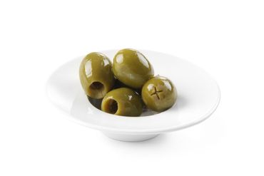 6x Tapasschälchen Plato, Porzellan, weiß, Ø 10 cm