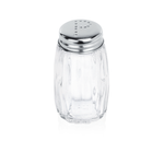 12x Pfefferstreuer aus Glas 7 cm rund