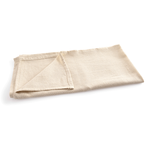 2x Passiertuch 90 x 85 cm Baumwolle beige