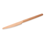 12x Menümesser ALEX BRONZE, mit bronze, matte PVD Beschichtung, 23 cm, Chromstahl 13/0
