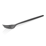 12x Menügabel ALEX SCHWARZ, mit schwarz, matte PVD Beschichtung, 21 cm, Chromnickelstahl 18/10