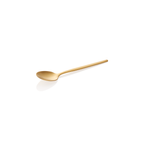 12x Espressolöffel ALEX GOLD, mit gold, matte PVD Beschichtung, 11 cm, Chromnickelstahl 18/10